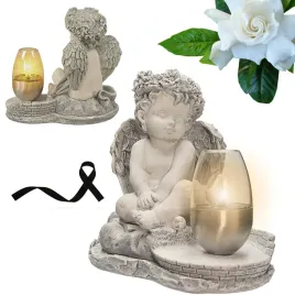 znicz-na-grob-gipsowa-figurka-nagrobna-lampa-solarna-led-cmentarz