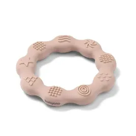 babyono-gryzak-silikonowy-ring-bezowy