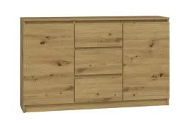 komoda-nowoczesna-120-2-drzwi-3-szuflady-dab-artisan