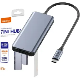 adapter-przejsciowka-7w1-hub-usb-c-do-hdmi-4k-usb-3-0-karta-sd-pd-recci