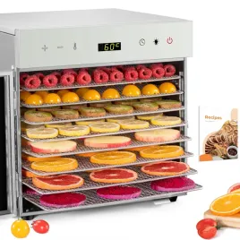 suszarka-kwasyo-8-etagen-stal-nierdzewna-8-poziomowy-regulator-temperatury