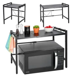 polka-kuchenna-nad-mikrofalowke-stojak-regal-stelaz-organizer-regulowany
