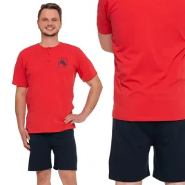 pizama-meska-moraj-z-krotkim-rekawem-bawelniana-xxl