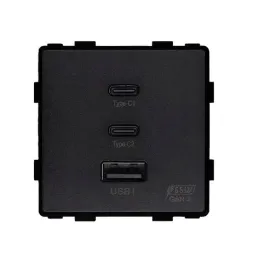 modul-gniazdko-pojedyncze-3x-usb-usb-c-quick-charge-65w-gniazdo-qc-leovico