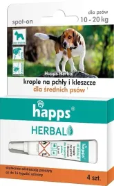 krople-na-pchly-kleszcze-dla-srednich-psow-10-20kg-ochrona-4-miesiace-happs