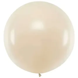 balon-olbrzym-pastel-bezowy-partydeco-100cm