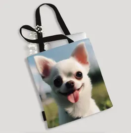 torba-torebka-z-psem-chihuahua-biala-na-ramie-siatka-a4-wodoodporna