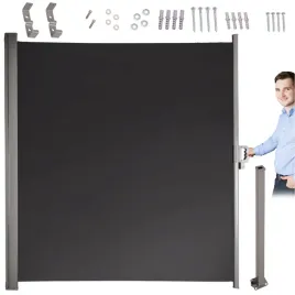 markiza-boczna-zwijana-luaro-180x400-cm-ciemnoszara-parawan-tarasowy