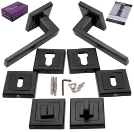 klamka-klamki-do-drzwi-czarna-szyldy-do-wyboru-klucz-wc-wkladka