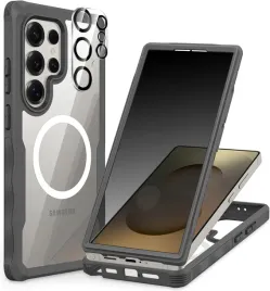 cenhufo-etui-magsafe-360-samsung-galaxy-s25-ultra-filtr-prywatyzujacy-szary
