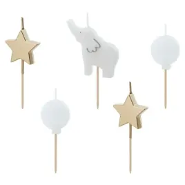 swieczki-na-tort-slonik-partydeco-5-cm-5-szt