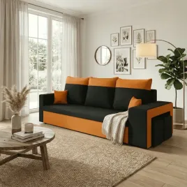 kanapa-sofa-3-os-z-funkcja-spania-dakota2-czarny-pomaranczowy