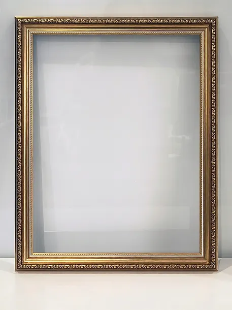 Rama do obrazu 40x50 cm wypukła antyczne złoto odporna na wilgoć u26