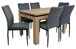 duzy-komplet-kuchenny-stol-sonoma-120-160-i-6x-tapicerowane-krzesla-szare