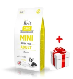 brit-care-mini-grain-free-adult-lamb-2kg-niespodzianka-dla-psa-gratis