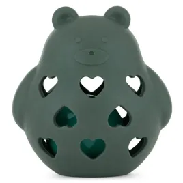 petiteandmars-silikonowa-grzechotka-mis-bear-basil-misty-green