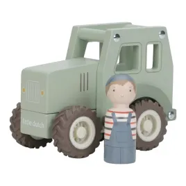 little-dutch-drewniane-autko-traktor-pojazd-samochodzik