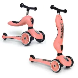 scootandride-highwaykick-1-jezdzik-i-hulajnoga-2w1-peach-1-5-lat