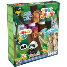 tuban-zestaw-kreatyny-figurki-zelowe-tubi-jelly-3-kolory-zwierzatka