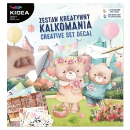 kidea-zestaw-kreatywny-kalkomania-zwierzatka-naklejki-transferowe
