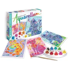 sentosphere-zestaw-do-malowania-akwarelami-aquarellum-magiczne-koty