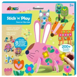 avenir-figurki-do-wyklejania-mozaika-stick-and-play-sekretny-ogrod-zajaczek