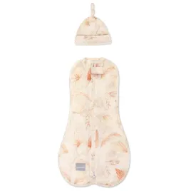 sleepee-otulacz-dla-niemowlaka-first-step-z-czapeczka-bohemian-sand