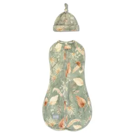 sleepee-otulacz-second-step-z-czapeczka-bohemian-green-65-9-kg-spiworek