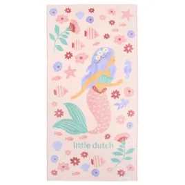 little-dutch-recznik-plazowy-dla-dzieci-dreamy-mermaid-multicolour-60x120cm