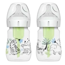 dr-brown-s-zestaw-2-pak-dzungla-butelka-antykolkowa-szeroka-szyjka-150ml-0