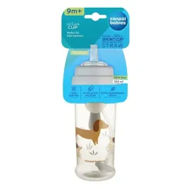 canpol-babies-bidon-niekapek-z-rurka-slomka-i-odwaznikiem-350-ml-dogs
