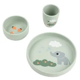 dony-by-deer-zestaw-obiadowy-silikonowych-naczyn-dzieci-z-przyssawka-green