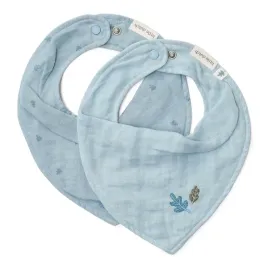 little-dutch-apaszka-bandanka-muslinowa-zestaw-2-szt-pure-denim-blue