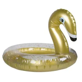 kolo-do-plywania-dla-dzieci-dmuchany-labedz-zloty-70-cm-swim-essentials