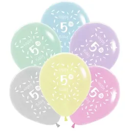 balony-happy-birthday-5th-bday-mix-folat-13-6-szt