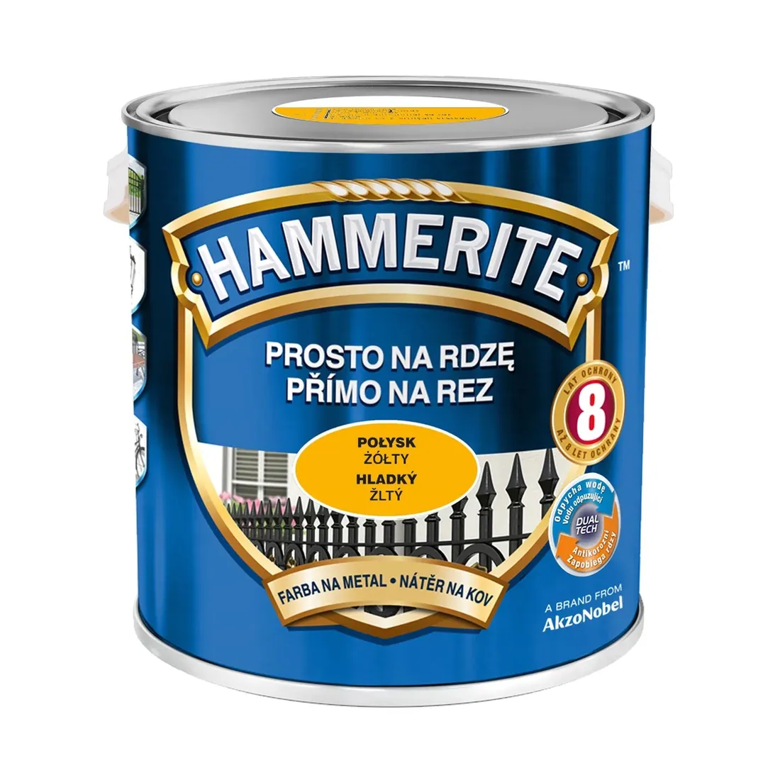 hammerite-na-rdze-zolty-polysk-2-5l