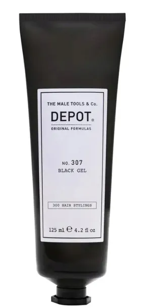 DEPOT NO. 307 BLACK GEL CZARNY ŻEL DO WŁOSÓW, MASKUJĄCY SIWE WŁOSY, 125ML