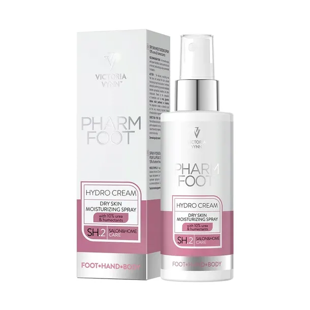 Pharm Foot HYDRO CREAM - Nawilżający Spray Do Suchej Skóry 10% Mocznika 150
