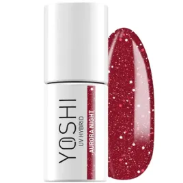 yoshi-lakier-hybrydowy-aurora-night-525-6ml-czerwony-z-drobinkami