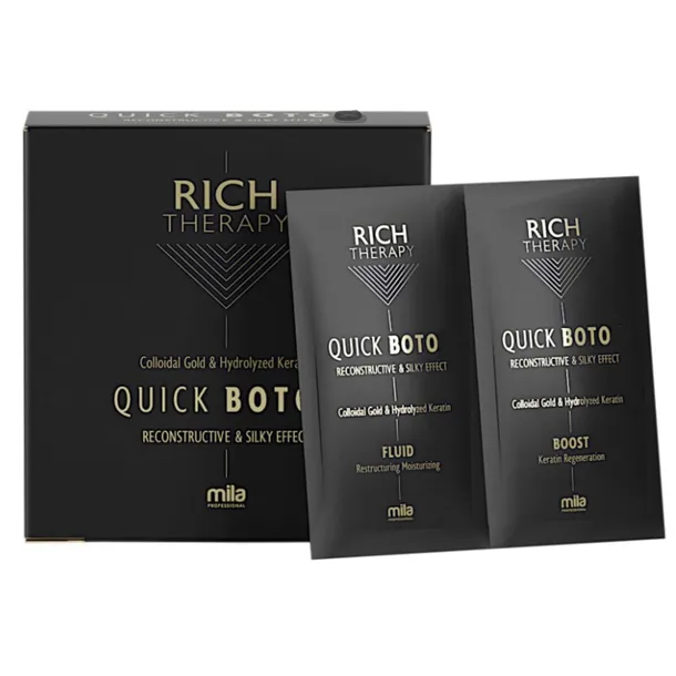 Mila Professional Rich Therapy 2 x 12 ml(12szt) kuracja keratynowa