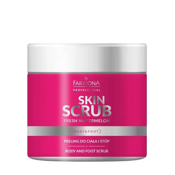 FARMONA SKIN SCRUB WATERMELON Peeling Arbuzowy do ciała i stóp 500g