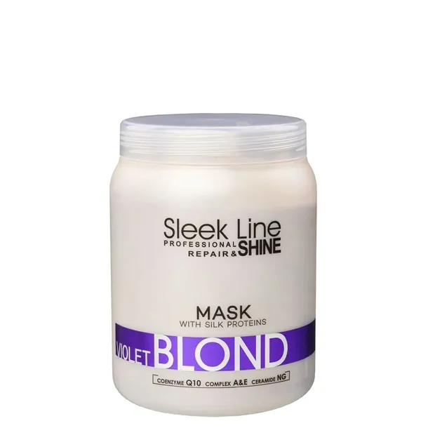 Maska neutralizująca do włosów blond Stapiz Sleek Line Violet Blond 1000 ml