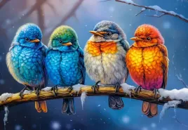 puzzle-1500-ukladanka-widok-kolorowe-ptaszki-ptaki-zima-9-castor