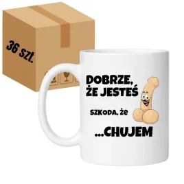 kubek-dobrze-ze-jestes-szkoda-ze-chujem
