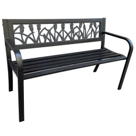 lawka-ogrodowa-lissa-czarna-akord-furniture-factory-lawogrlissaczar