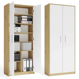 regal-biurowy-oliv-2d-2-drzwi-do-biura-do-gabinetu-salonu-dab-artisan-biel
