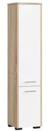 regal-lazienka-fin-slupek-30-2d-140cm-sonoma-bialy-akord-furniture-facto