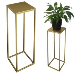 Zdjęcie produktu Nowoczesny Kwietnik Loft ZŁOTY SIMPLE 093/K-12-1P-70Z, SZPAK, 093/K-12-1P-7