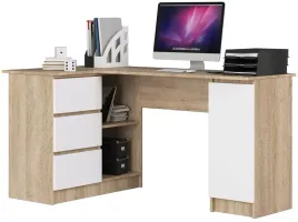 biurko-narozne-b20-155-cm-lewe-pk-sonoma-biala-akord-furniture-factory