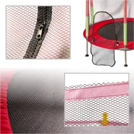 trampolina-ogrodowa-dla-dzieci-140-cm-z-siatka-i-pilkami-czerwona